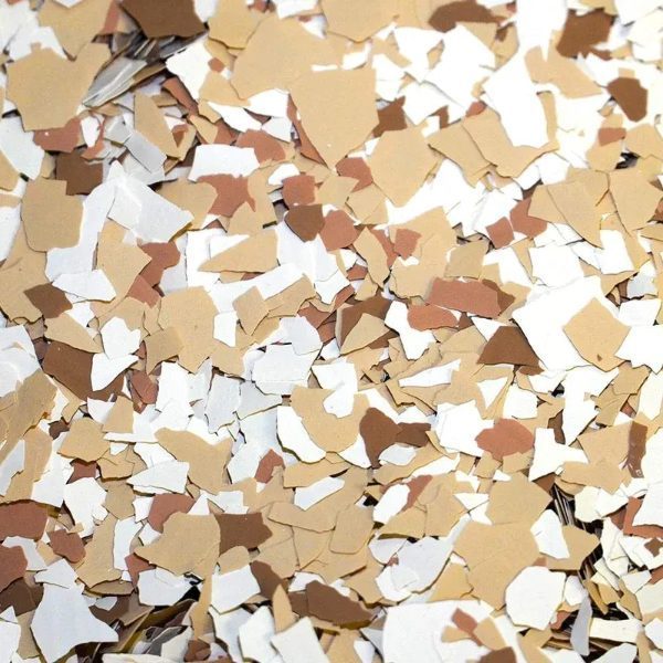 Medium Tan flake sample