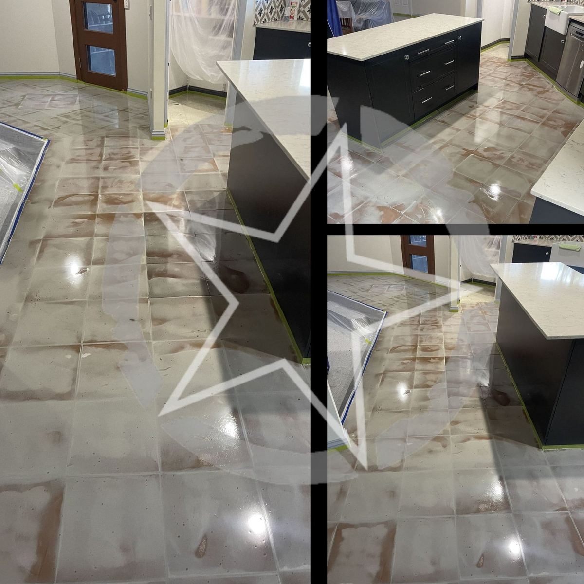 Epoxy over tiles by Epoxy Armour Coatings