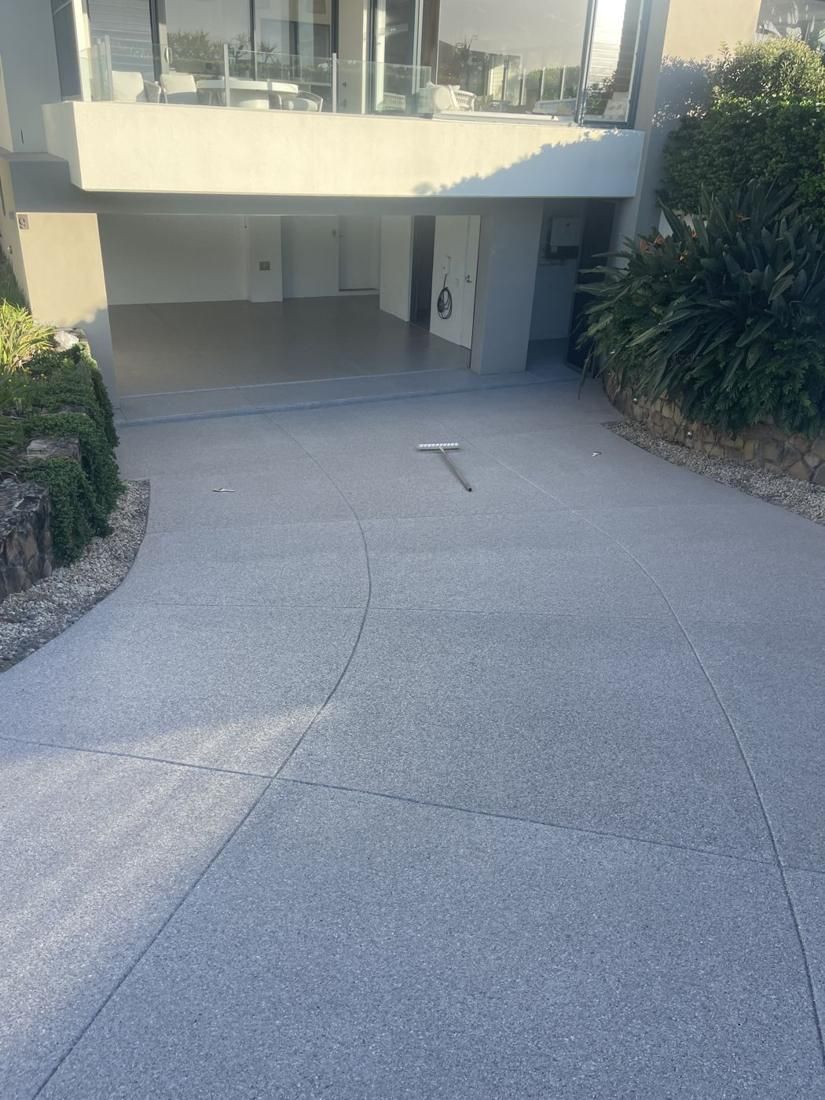 Driveway to garage by Epoxy Armour Coatings, Sunshine Coast