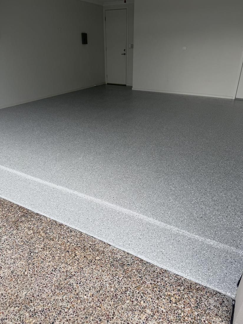 Garage, light flake by Epoxy Armour Coatings, Sunshine Coast
